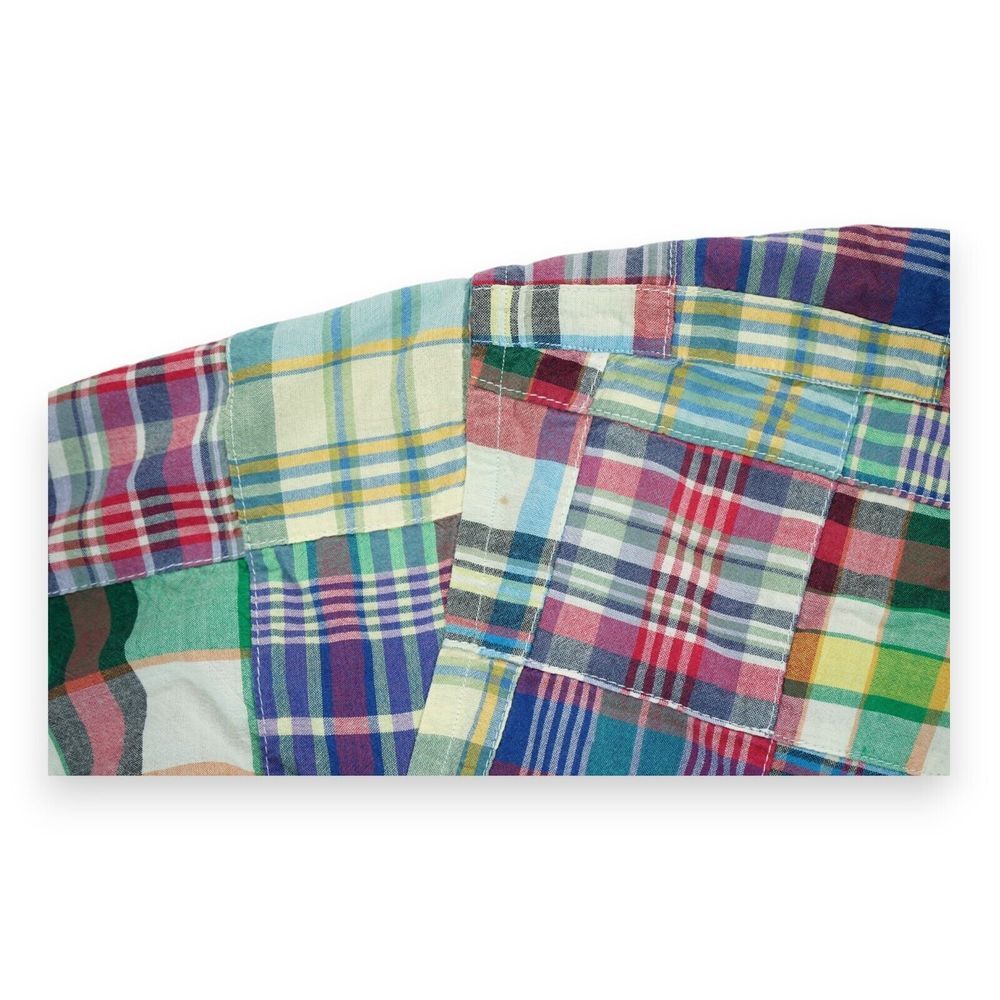 Daniel Cremieux Collection Patchwork Check Shirt … - image 5